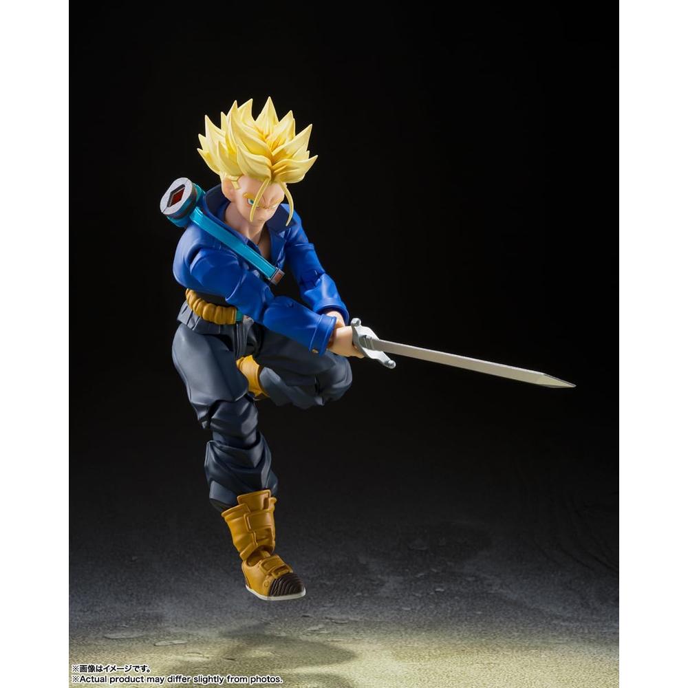 FIGURA SUPER SAIYAN TRUNKS DRAGON BALL TAMASHII NATIONS - 2