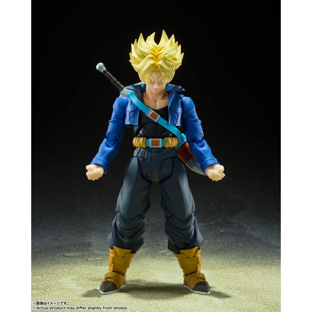 FIGURA SUPER SAIYAN TRUNKS DRAGON BALL TAMASHII NATIONS - 3