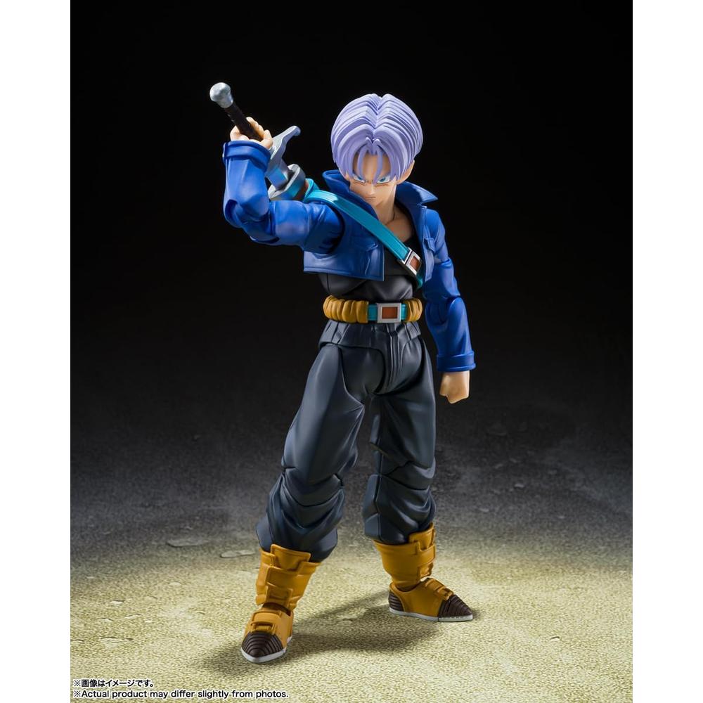 FIGURA SUPER SAIYAN TRUNKS DRAGON BALL TAMASHII NATIONS - 4