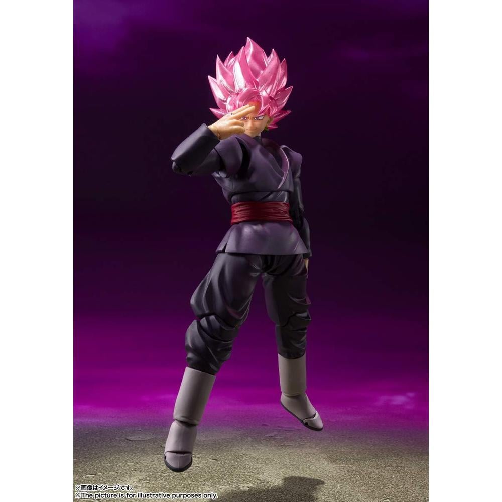 FIGURA GOKU BLACK SUPER SAIYAN ROSE TAMASHII NATIONS - 2