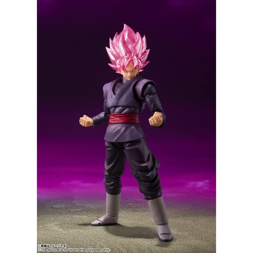 FIGURA GOKU BLACK SUPER SAIYAN ROSE TAMASHII NATIONS - 3