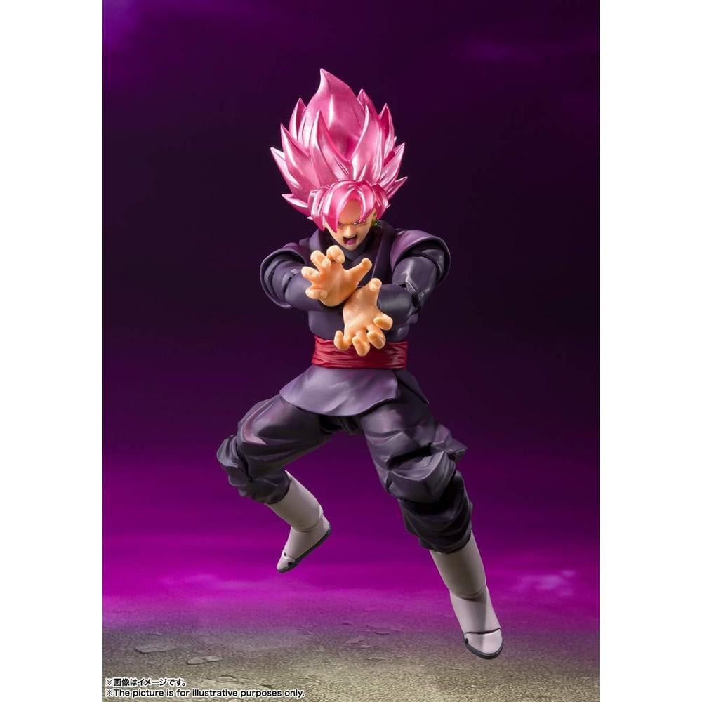 FIGURA GOKU BLACK SUPER SAIYAN ROSE TAMASHII NATIONS - 4