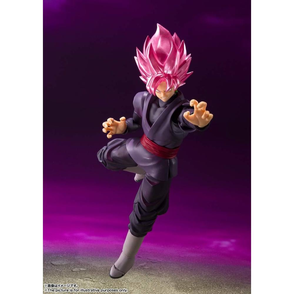 FIGURA GOKU BLACK SUPER SAIYAN ROSE TAMASHII NATIONS - 5