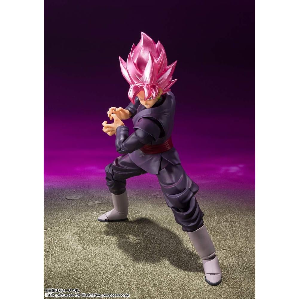 FIGURA GOKU BLACK SUPER SAIYAN ROSE TAMASHII NATIONS - 6