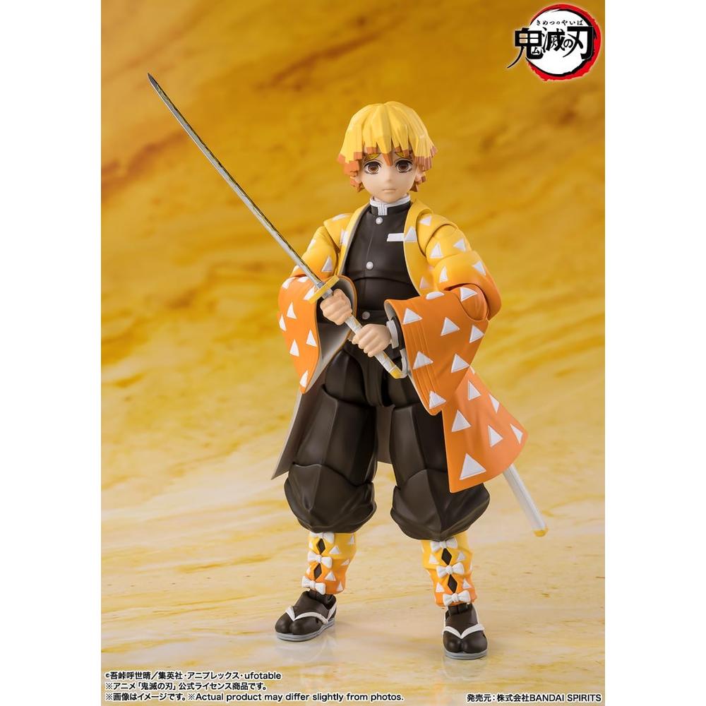 FIGURA ZENITSU DEMON SLAYER TAMASHII NATIONS - 2