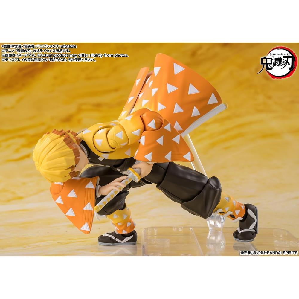 FIGURA ZENITSU DEMON SLAYER TAMASHII NATIONS - 3