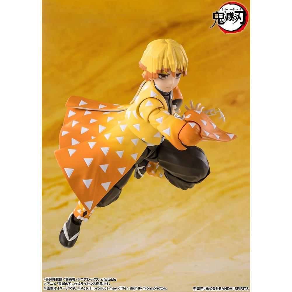 FIGURA ZENITSU DEMON SLAYER TAMASHII NATIONS - 4
