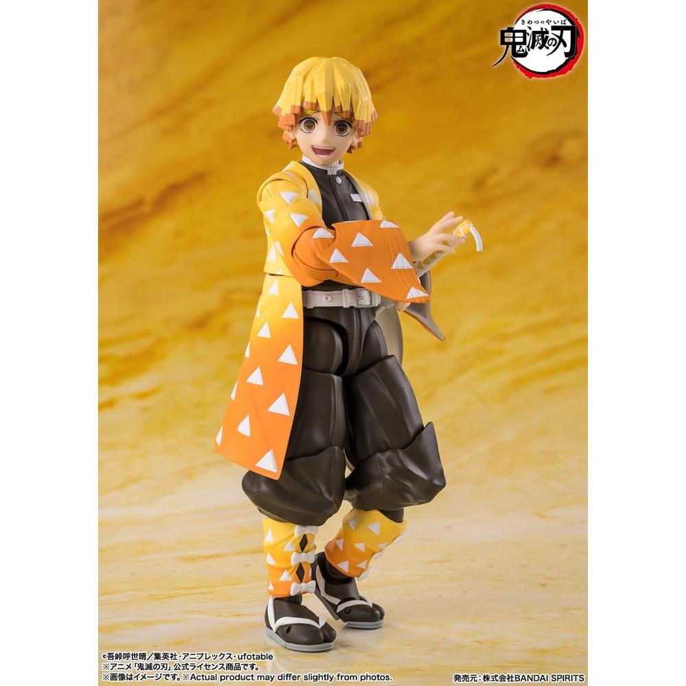 FIGURA ZENITSU DEMON SLAYER TAMASHII NATIONS - 5