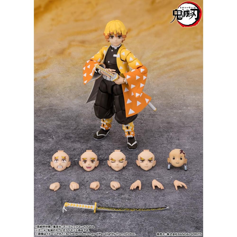 FIGURA ZENITSU DEMON SLAYER TAMASHII NATIONS - 6