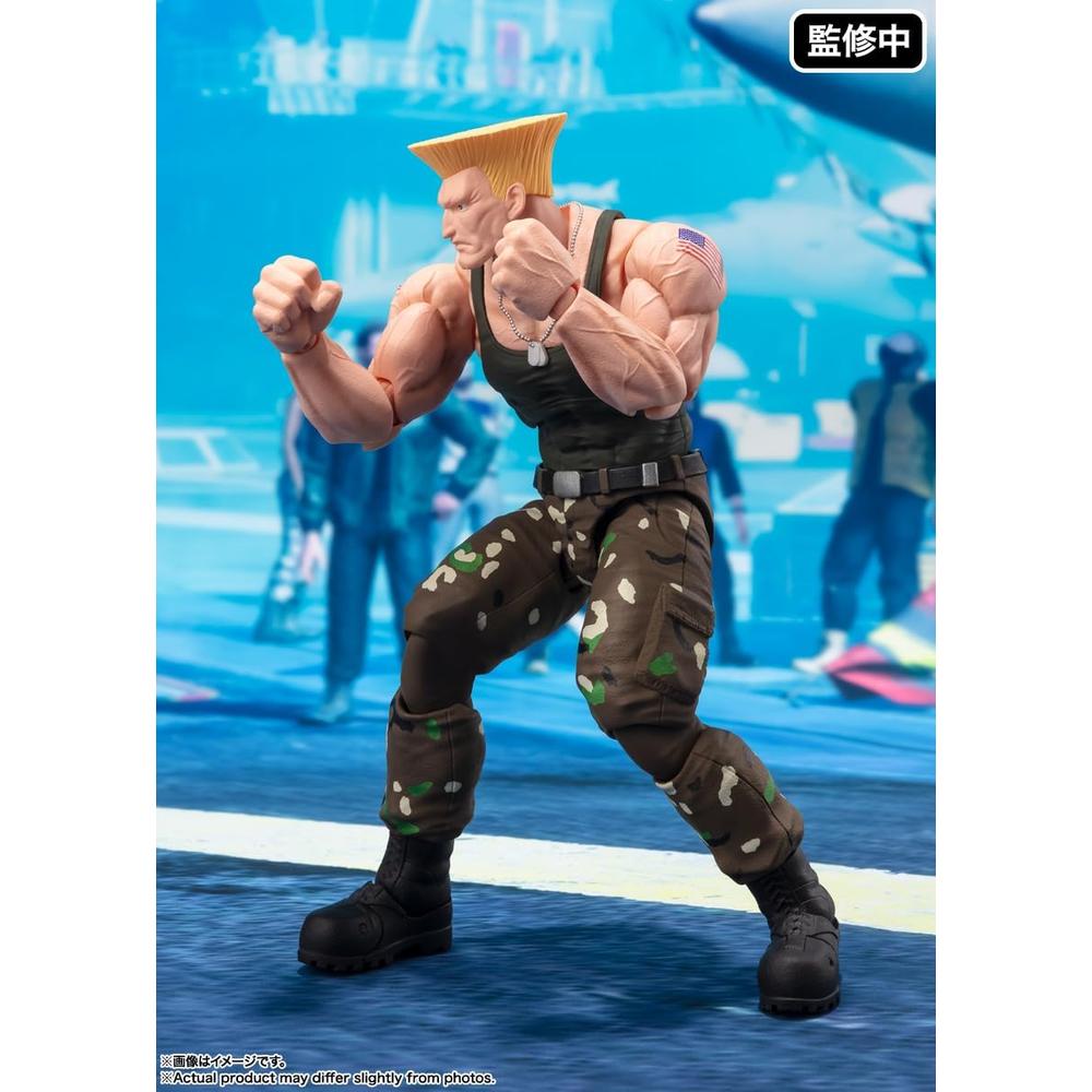FIGURA GUILE COSTUME 2 SH FIGUARTS TAMASHII NATIONS - 2