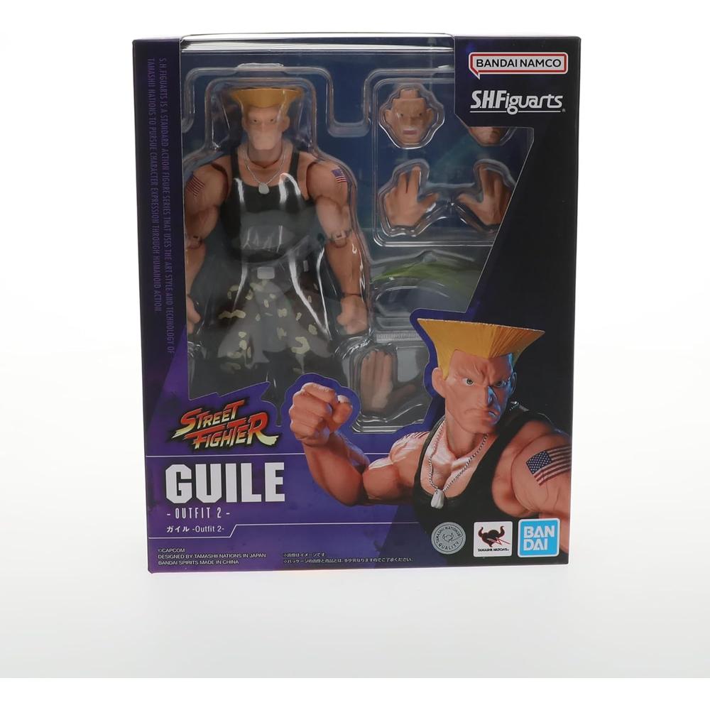 FIGURA GUILE COSTUME 2 SH FIGUARTS TAMASHII NATIONS - 3