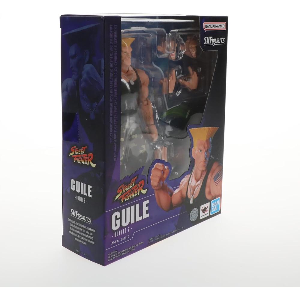 FIGURA GUILE COSTUME 2 SH FIGUARTS TAMASHII NATIONS - 4