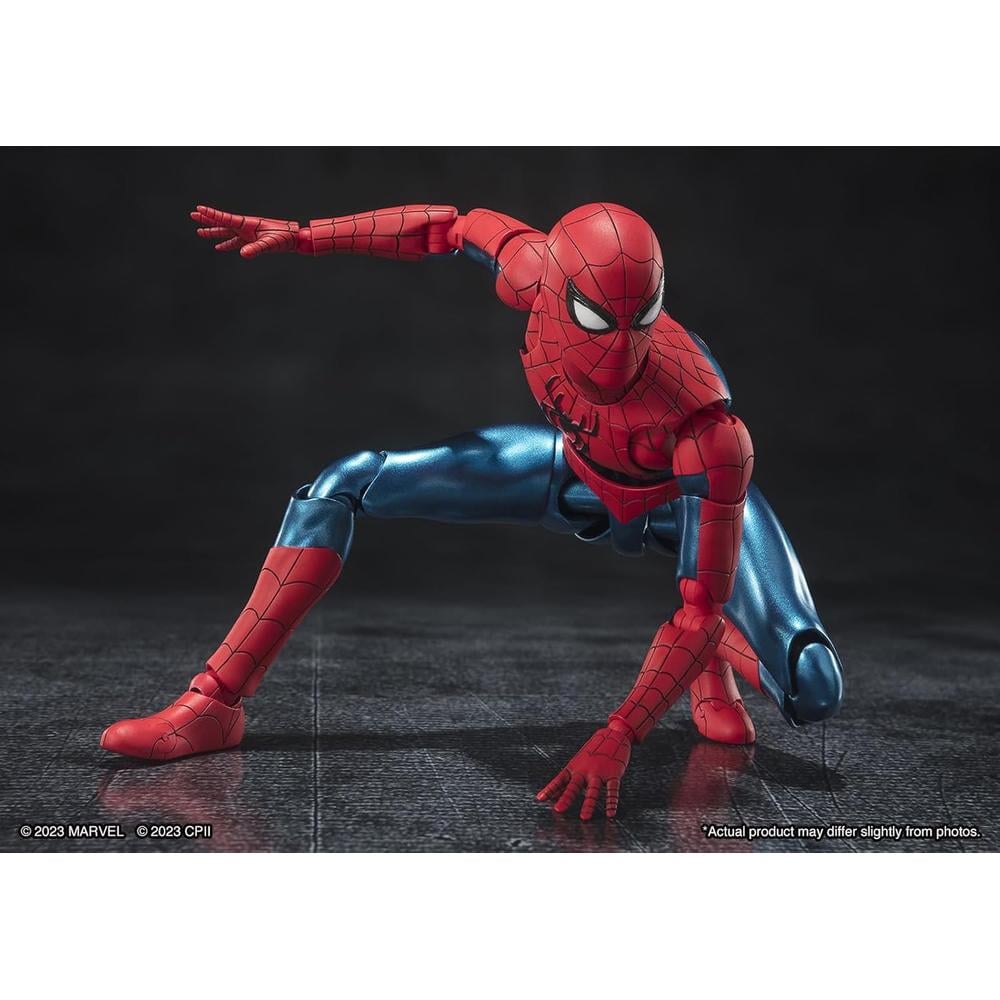 FIGURA SPIDER MAN RED AND BLUE SUIT TAMASHII NATIONS - 3