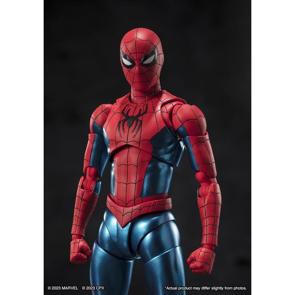 FIGURA SPIDER MAN RED AND BLUE SUIT TAMASHII NATIONS - 6