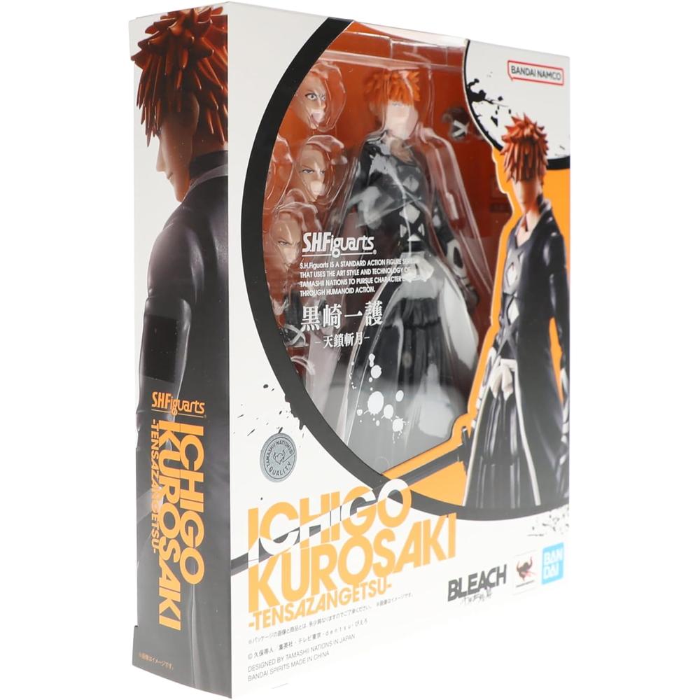 FIGURA ICHIGO KUROSAKI BANKAI TENSA ZANGETSU TAMASHII NATIONS - 4