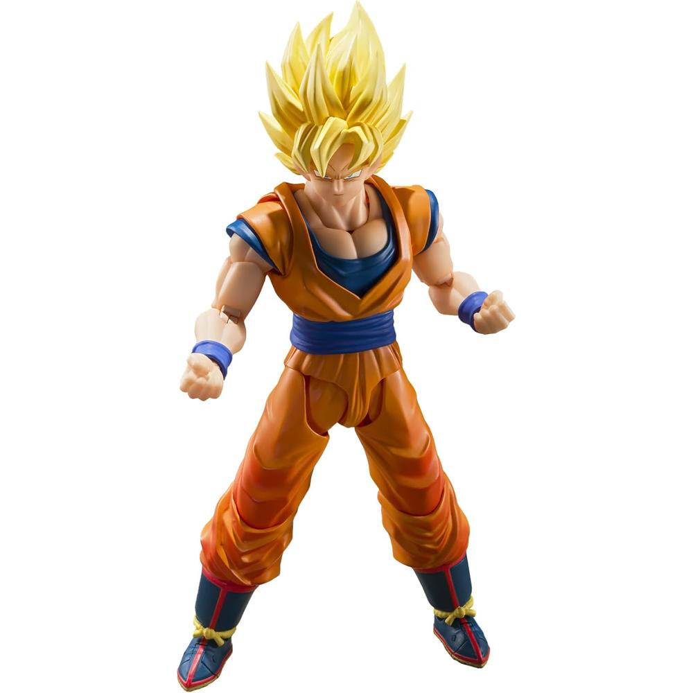 FIGURA GOKU SSJ DRAGON BALL TAMASHII NATIONS - 1
