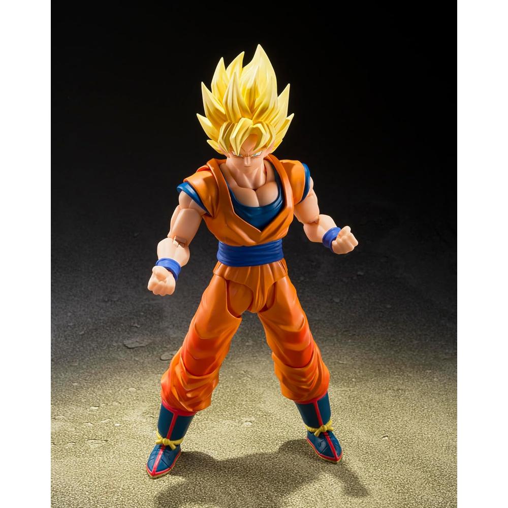 FIGURA GOKU SSJ DRAGON BALL TAMASHII NATIONS - 2