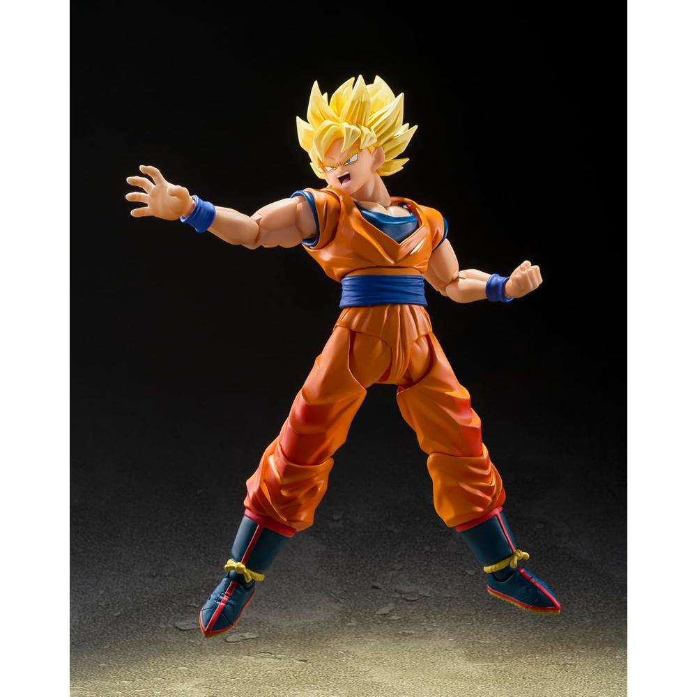 FIGURA GOKU SSJ DRAGON BALL TAMASHII NATIONS - 3