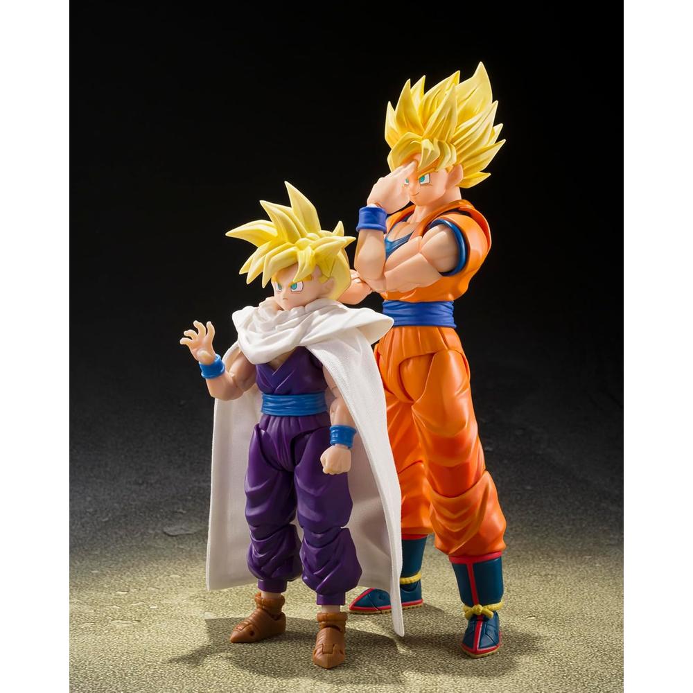 FIGURA GOKU SSJ DRAGON BALL TAMASHII NATIONS - 4