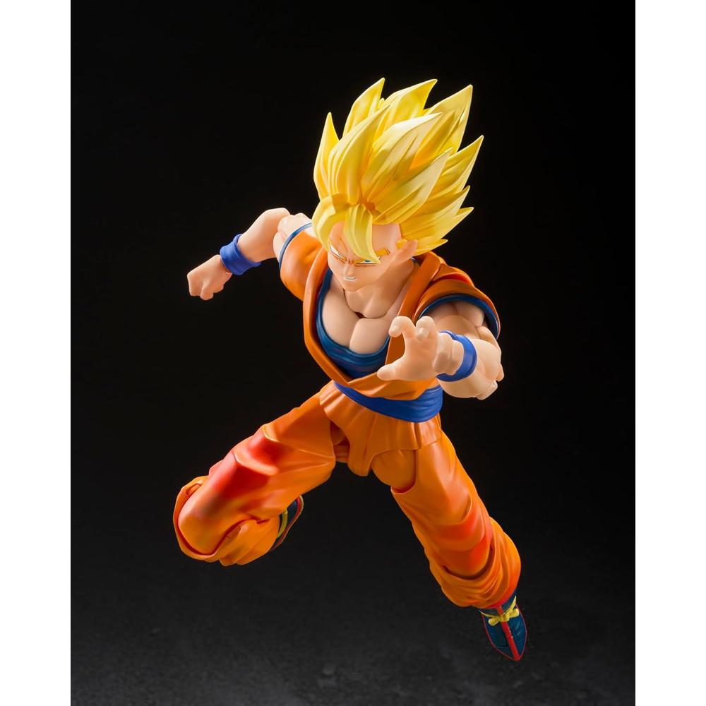 FIGURA GOKU SSJ DRAGON BALL TAMASHII NATIONS - 5