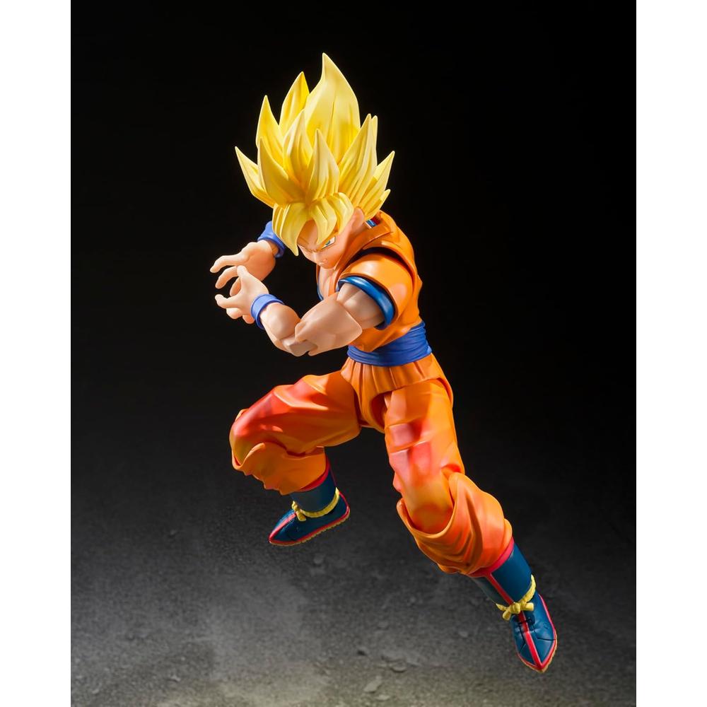 FIGURA GOKU SSJ DRAGON BALL TAMASHII NATIONS - 6