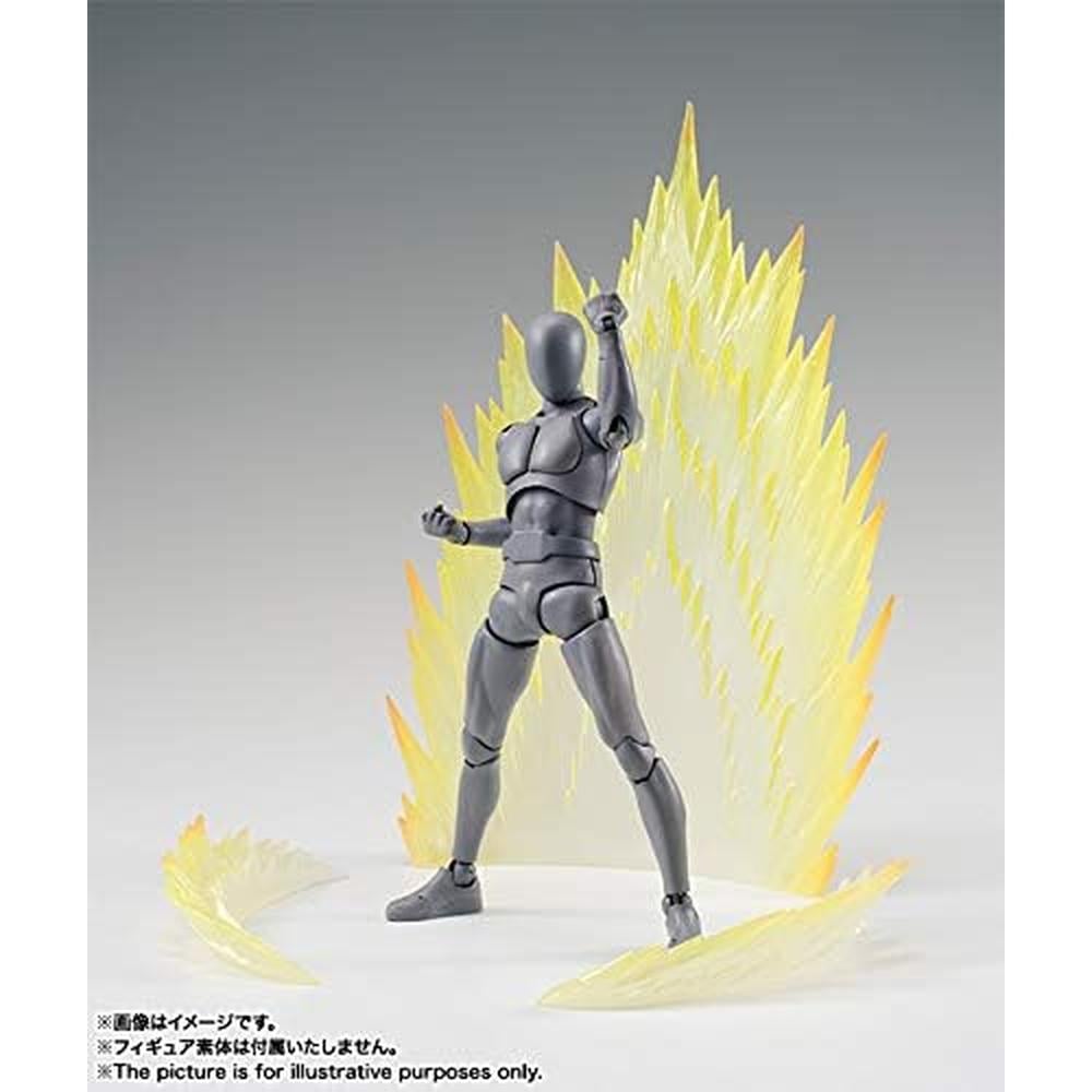 FIGURA ENERGY AURA AMARILLA TAMASHII NATIONS - 2