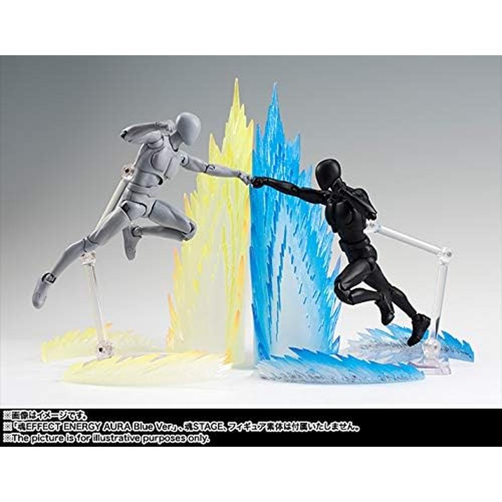 FIGURA ENERGY AURA AMARILLA TAMASHII NATIONS - 4