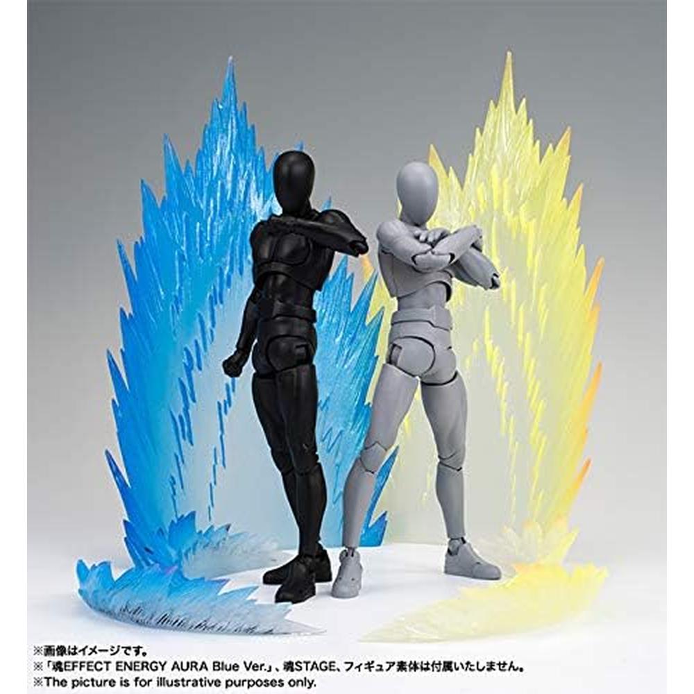FIGURA ENERGY AURA AMARILLA TAMASHII NATIONS - 5