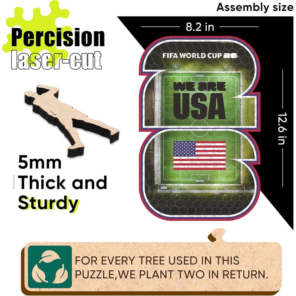 ROMPECABEZAS FIFA USA 26 200 PCS - 5