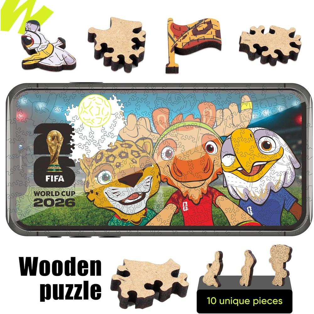 ROMPECABEZAS SELFIE FIFA WORLD CUP 2026 200 PCS - 3