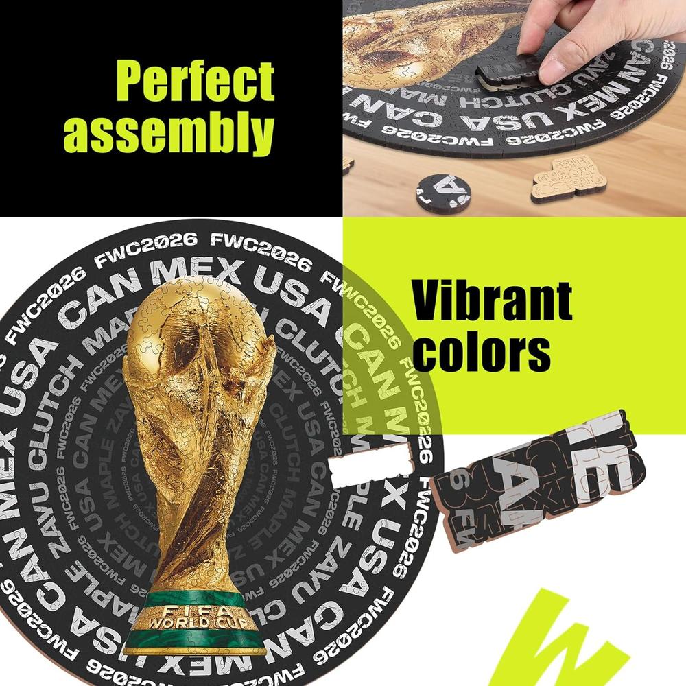 ROMPECABEZAS BALON FIFA WORLD CUP 2026 200 PCS - 5