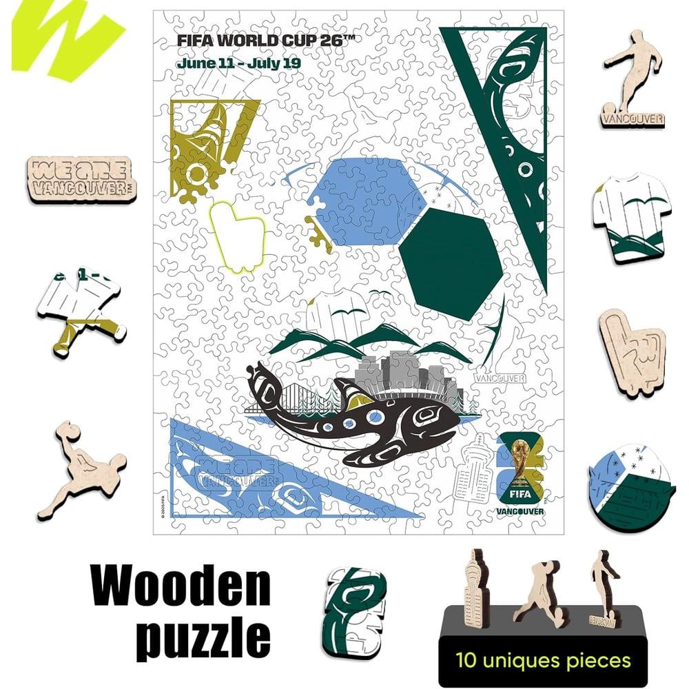ROMPECABEZAS FIFA WORLD CUP 2026 VANCOUVER 200 PCS - 3