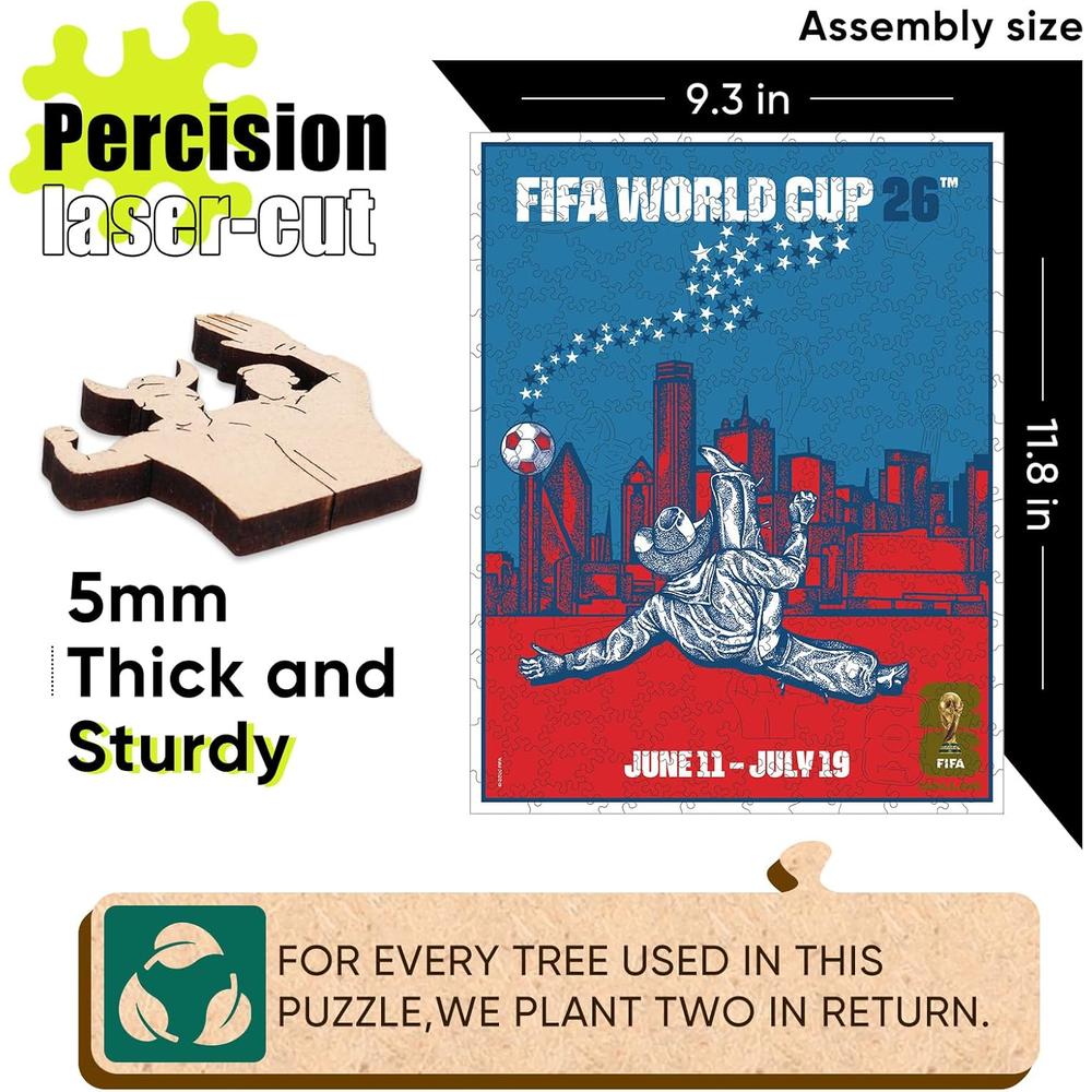 ROMPECABEZAS FIFA WORLD CUP 2026 DALLAS 200 PCS - 5