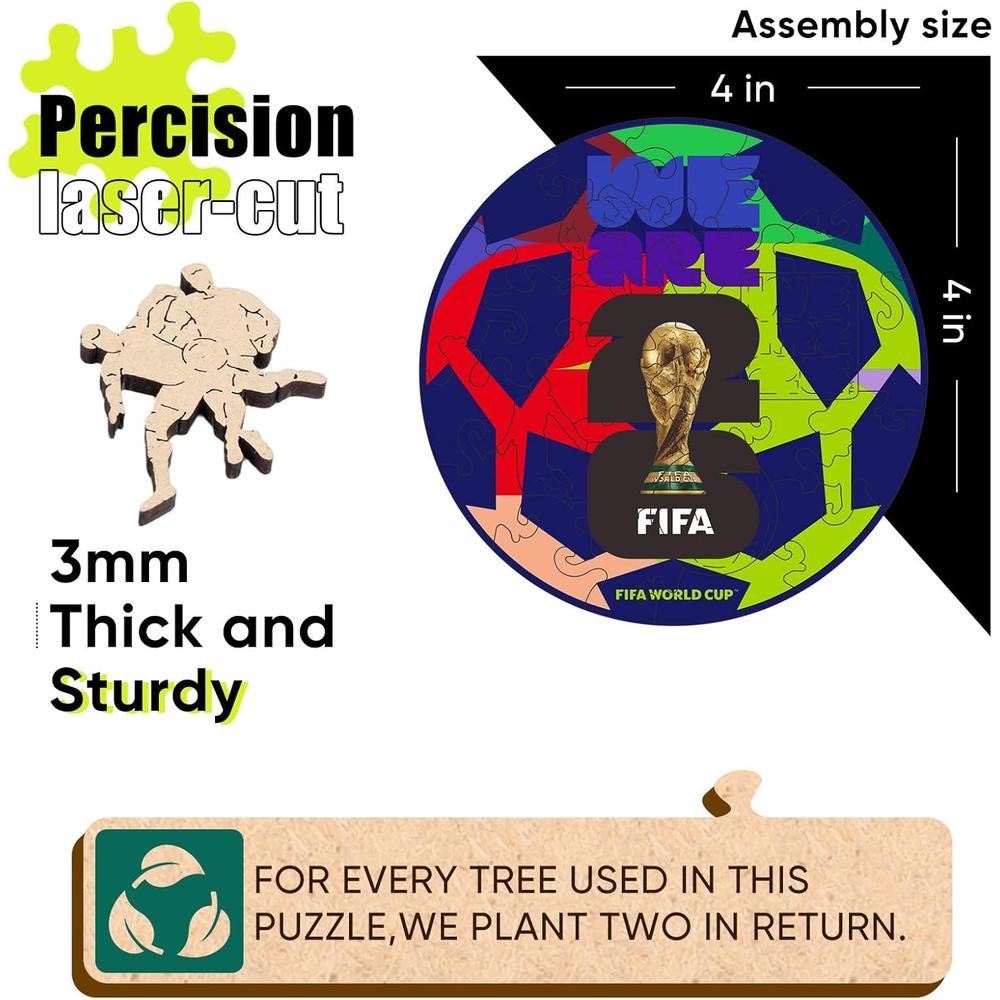 ROMPECABEZAS BOLSILLO FIFA WORLD CUP 2026 26 PCS - 6