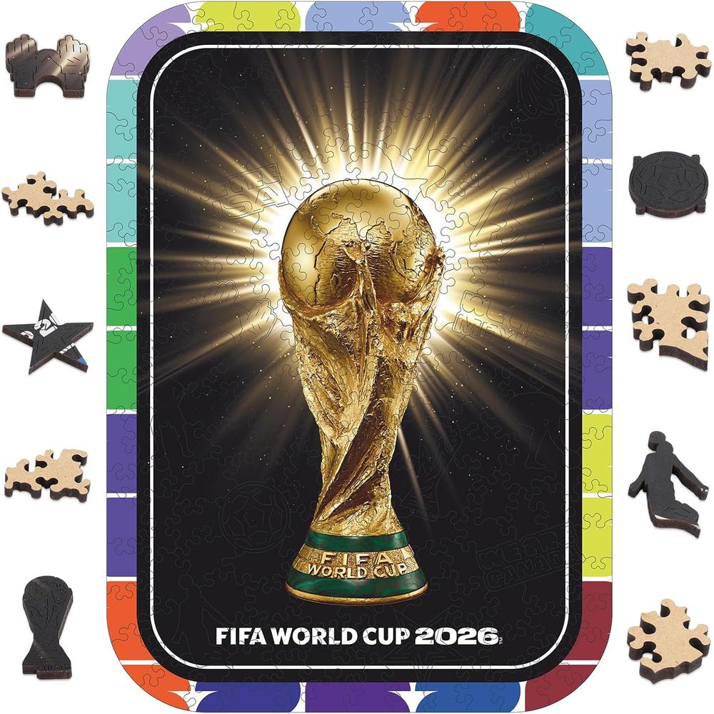 ROMPECABEZAS TROFEO FIFA WORLD CUP 2026 DECORACION 200 PCS - 1