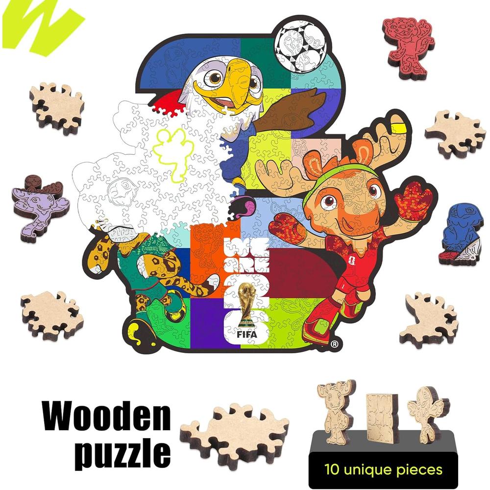 ROMPECABEZAS MASCOTAS FIFA WORLD CUP 2026 150 PCS - 4