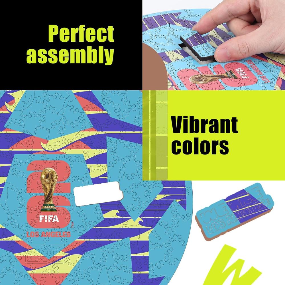 ROMPECABEZAS LOS ANGELES FIFA WORLD CUP 2026 200 PCS - 5