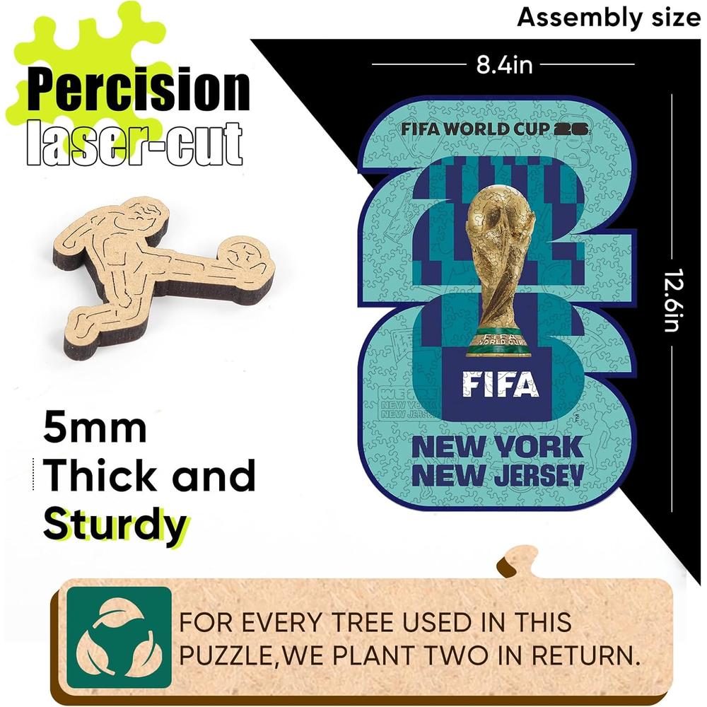 ROMPECABEZAS FIFA WORLD CUP 2026 NEW YORK NEW JERSEY 200 PCS - 3