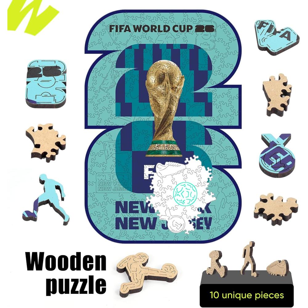 ROMPECABEZAS FIFA WORLD CUP 2026 NEW YORK NEW JERSEY 200 PCS - 4