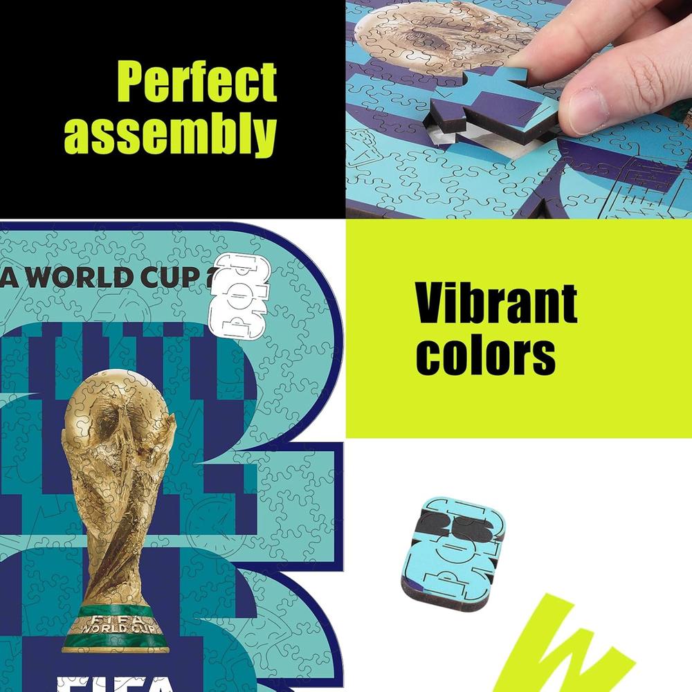 ROMPECABEZAS FIFA WORLD CUP 2026 NEW YORK NEW JERSEY 200 PCS - 5