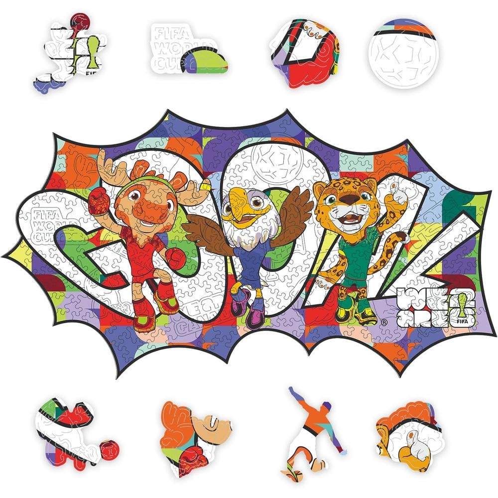 ROMPECABEZAS MASCOTAS FIFA WORLD CUP 2026 200 PCS - 1