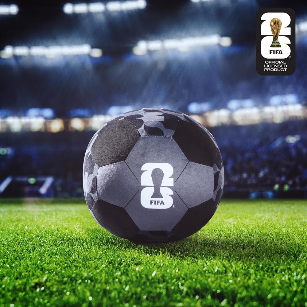 PELUCHE BALON FIFA WORLD CUP 2026 NEGRO JAZWARES 9' - 2