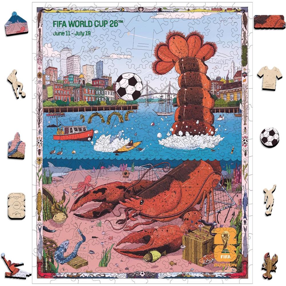 ROMPECABEZAS FIFA WORLD CUP 2026 BOSTON 200 PCS - 1