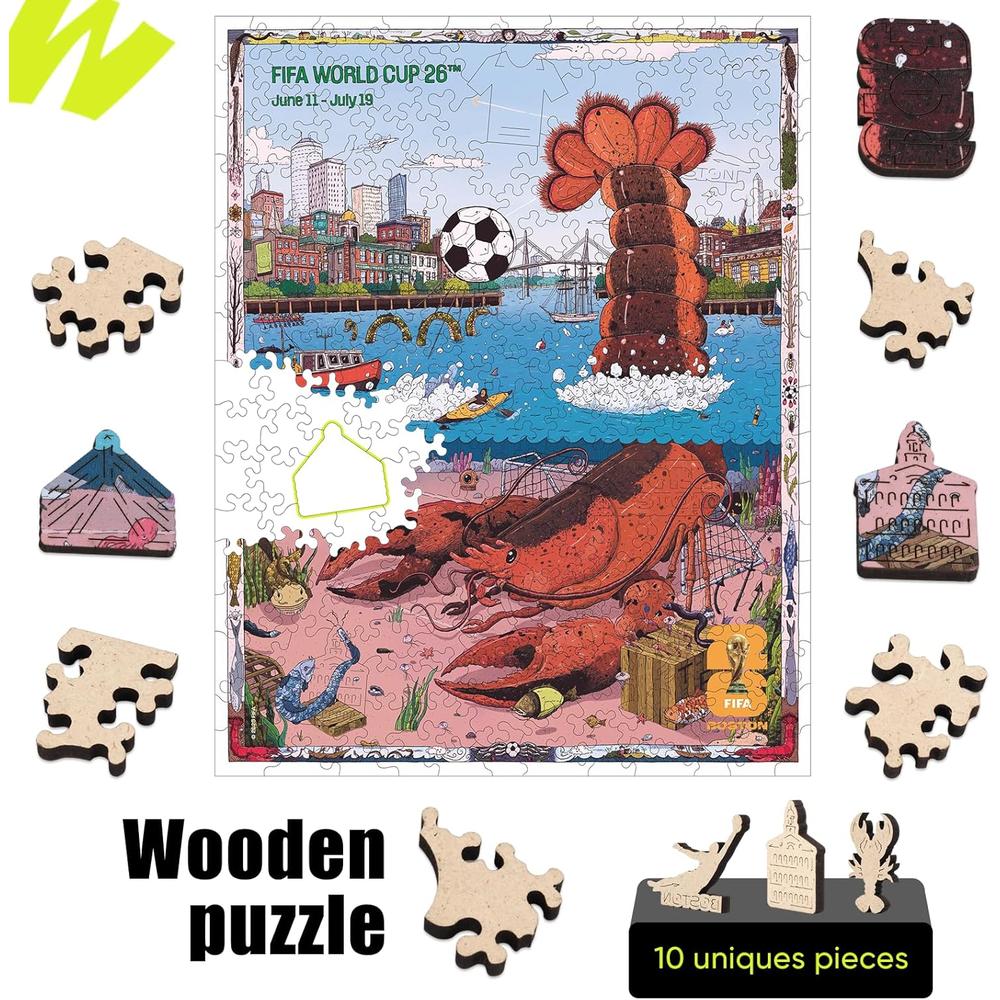 ROMPECABEZAS FIFA WORLD CUP 2026 BOSTON 200 PCS - 3