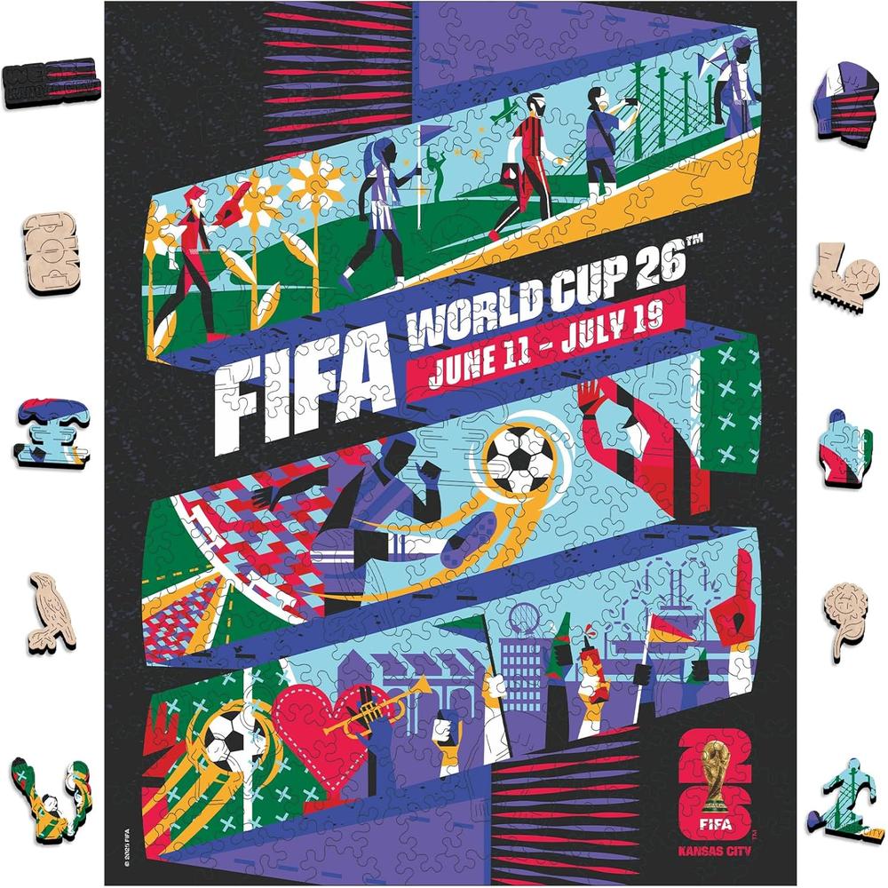 ROMPECABEZAS FIFA WORLD CUP 2026 KANSAS CITY 200 PCS - 1
