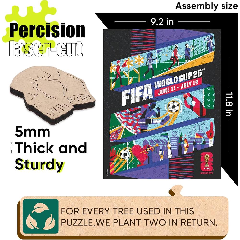 ROMPECABEZAS FIFA WORLD CUP 2026 KANSAS CITY 200 PCS - 3