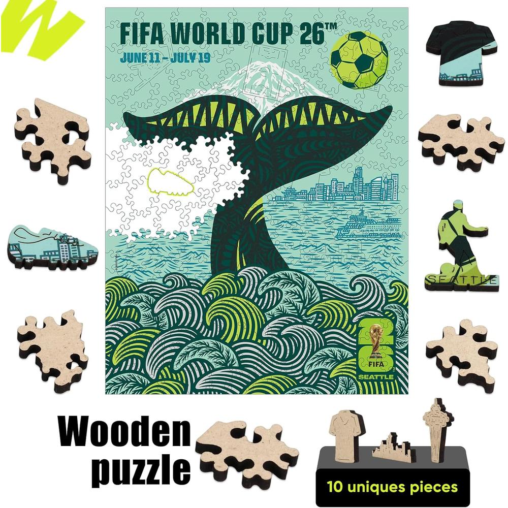 ROMPECABEZAS FIFA WORLD CUP 2026 SEATTLE 200 PCS - 3