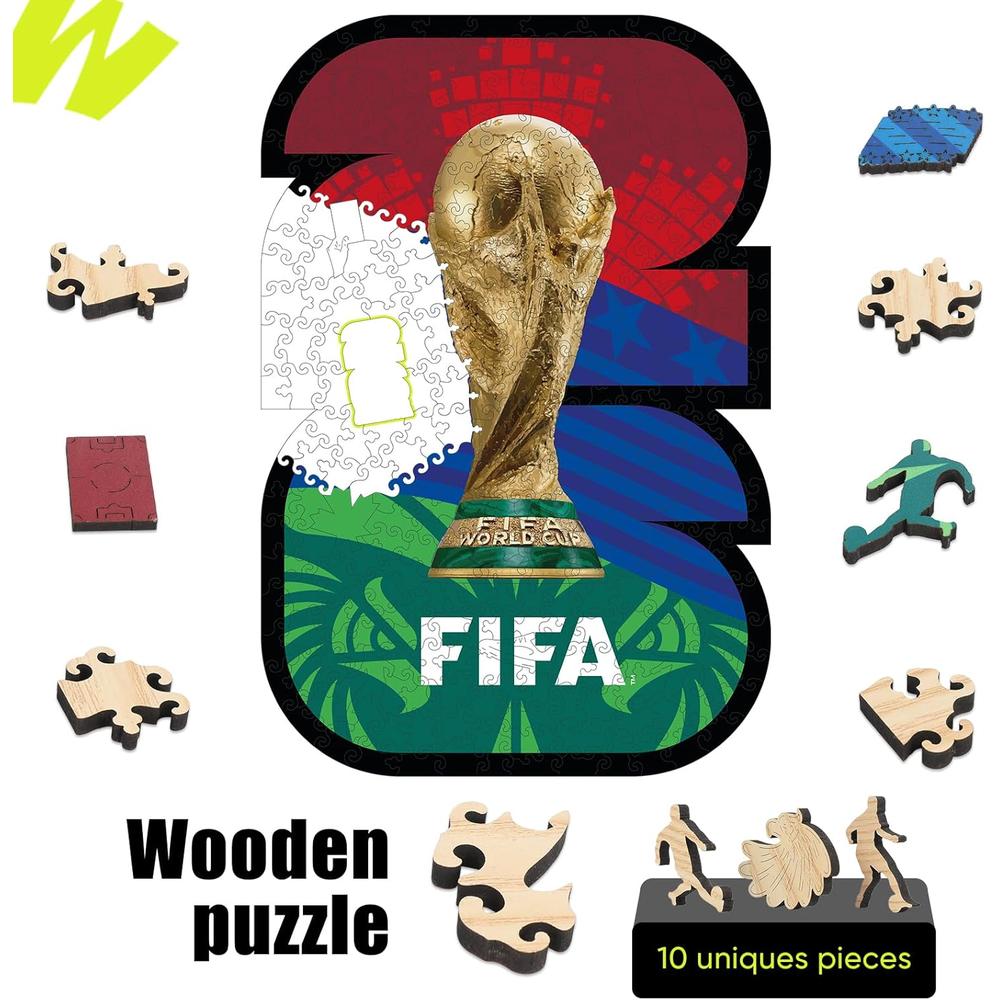 ROMPECABEZAS LOGO PAISES ANFITRIONES FIFA 2026 300 PCS - 3