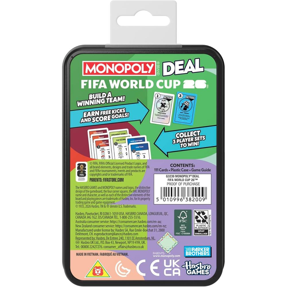 MONOPOLY DEAL FIFA WORLD CUP 2026 - 3