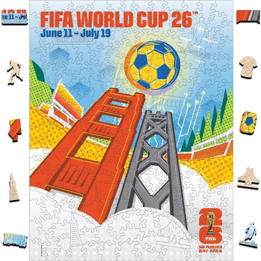 ROMPECABEZAS FIFA WORLD CUP 2026 SAN FRANCISCO 200 PCS - 1